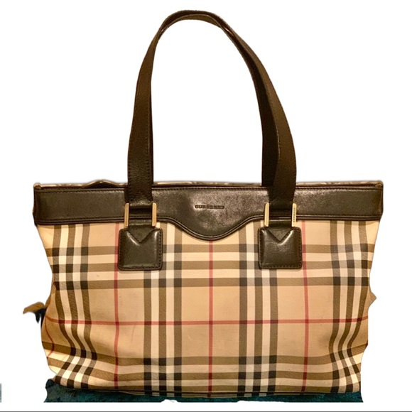 Burberry nova check shoulder bag